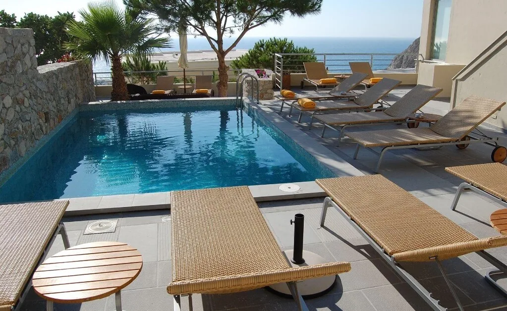 Grčka, Santorini, Kamari, Hotel Antinea Suites & Spa