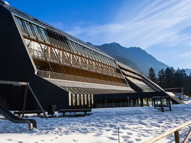 Slovenija, Gozd Martuljek, Kranjska Gora, Hotel Špik