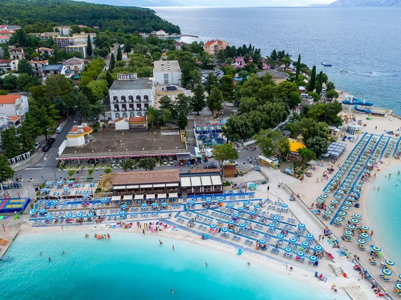 Hrvatska, Selce, Hotel & depandansa (Annex) Slaven