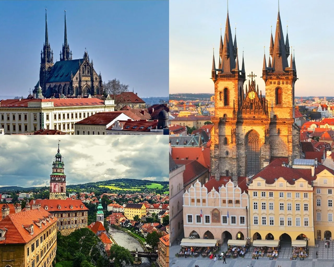 Prag - Brno - Češky Krumlov